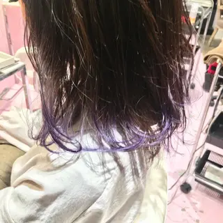 ミディアム カラー ボブ/暖色/デザイン KOYUKI⛄️のヘアスタイル