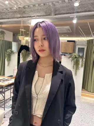 ミディアム hair&eye🎀 /momoKaのヘアスタイル