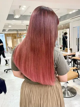 ロング カラー welring hair salonのヘアスタイル