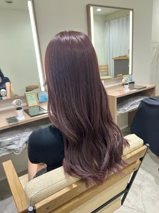 ロング カラー 🎀透明感カラー🎀 mikaのヘアスタイル