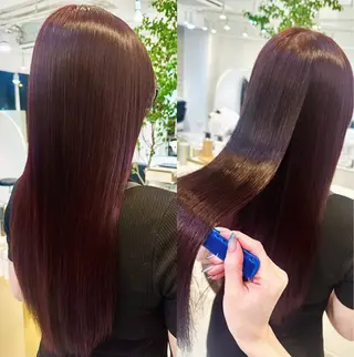 ロング Emuest心斎橋 SAKIのヘアスタイル
