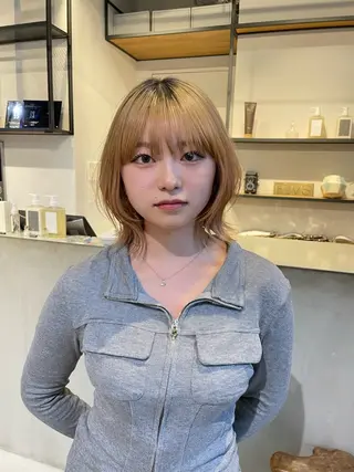 ミディアム FILMS銀座 Shoのヘアスタイル