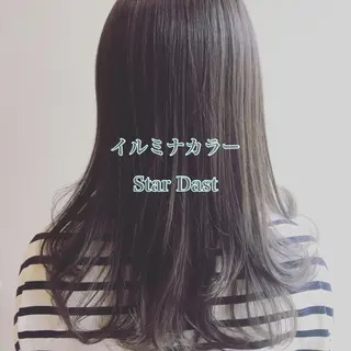 セミロング カラー NOPPO 和泉市 美容室/奥村 飛鳥のヘアスタイル