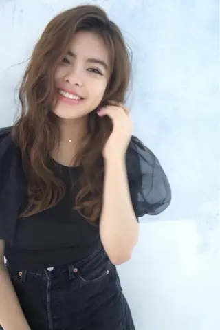 セミロング カラー パーマ ヘアアレンジ メンズ キッズ ネイル マツエク・マツパ EnBlesS西宮 マンツーマン神道有基のヘアスタイル