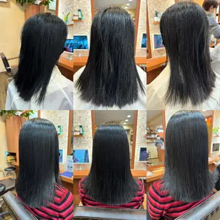 ロング 山口 博司のヘアスタイル