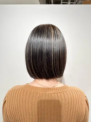 ショート カラー スキバサミを使わない カット🌼唯🌼のヘアスタイル