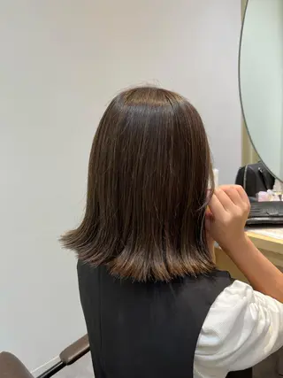 ミディアム カラー LeClic ALPHA所属・似合わせ/くびれヘア /Momoka💞のヘアスタイル