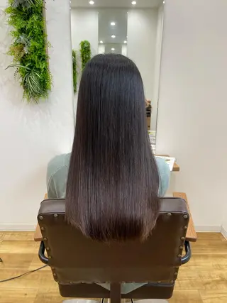ロング 髪質改善・縮毛矯正 💎ASUKAのヘアスタイル