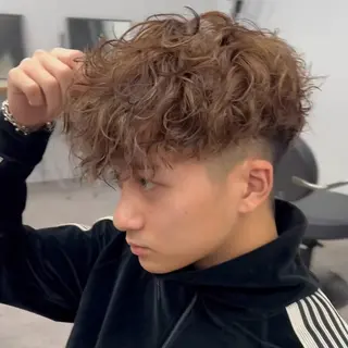 メンズ メンズ専門/パーマ 特化/栄/北出瑞貴のヘアスタイル