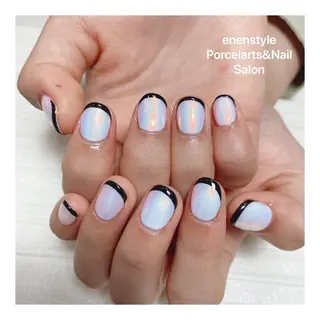 ショート ネイル 👑enen style👑のネイルデザイン