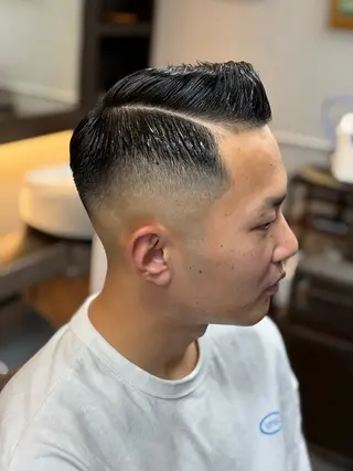 ショート メンズ The Premium Barber Dampfer所属・西井 義就のヘアスタイル