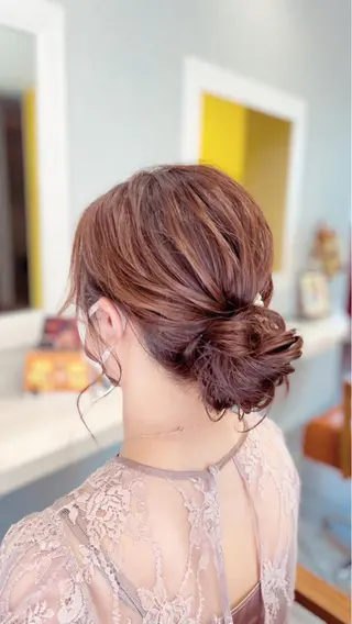 ヘアアレンジ YAP！HAIR トコツメアヤノのヘアスタイル