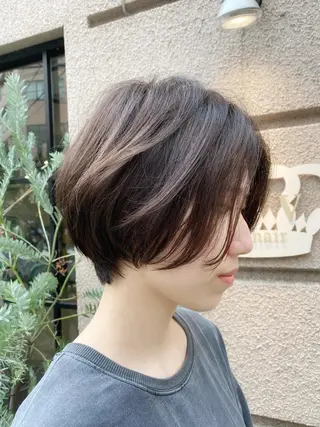ショート カラー 美髪❣️縮毛矯正/ 髪質改善✨/山本のヘアスタイル