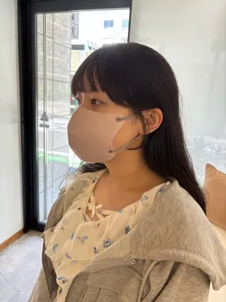 透明感カラー🫧 高田李胡のヘアスタイル