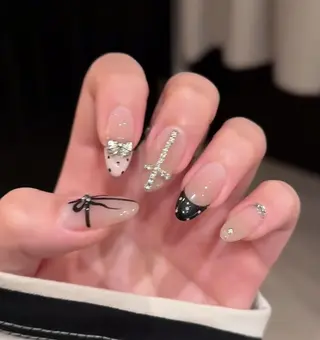 ネイル By moonネイル 🌷ワンホン/韓国風のネイルデザイン