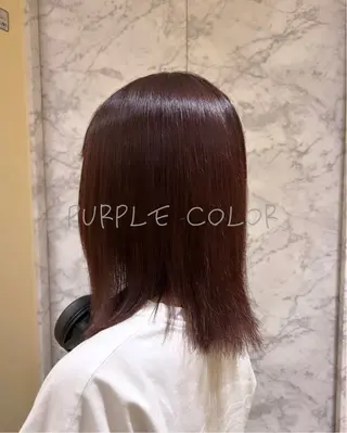 カラー ヘアセット/ミニボブ /レイヤー 山田寛菜のヘアスタイル
