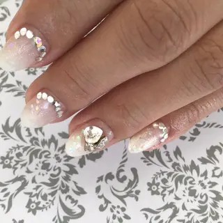 ショート ミディアム セミロング ネイル マツエク・マツパ Lino Nail sekitomiのネイルデザイン