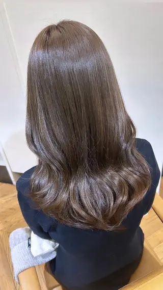 セミロング カラー bnd_bnd アイのヘアスタイル