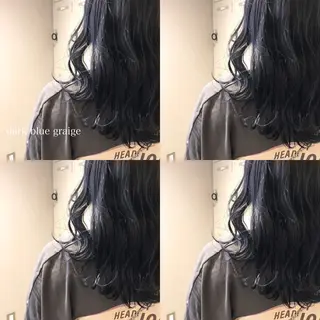 ロング カラー ハイトーン×レイヤー カットTAKUMIのヘアスタイル