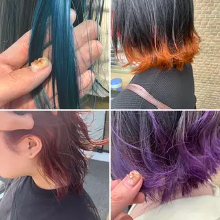 ミディアム カラー 🫧縮毛矯正/髪質 改善🫧熊野未来のヘアスタイル