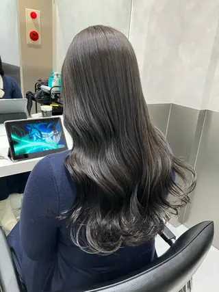 ロング カラー 💖ブリーチなし透明 感💖ASAHIのヘアスタイル