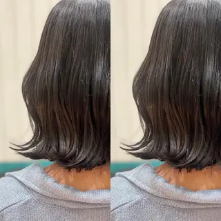ミディアム カラー Snaly カラー特化ページのヘアスタイル