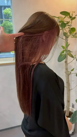 ロング 谷田 みくのヘアスタイル