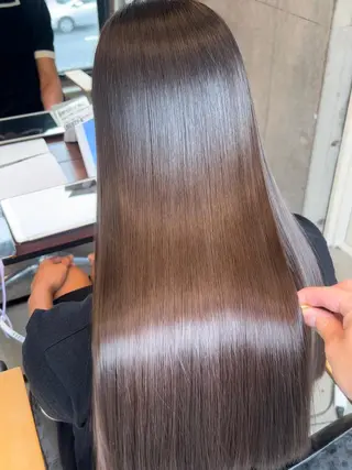 ロング カラー ✨縮毛矯正/髪質改善 錦糸町/松坂拓馬のヘアスタイル