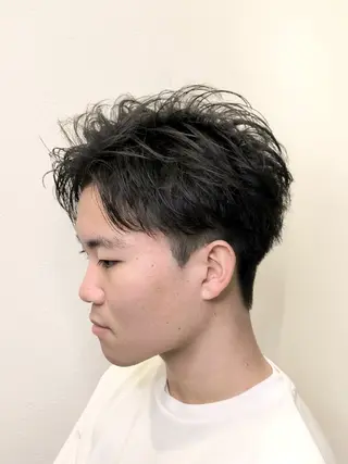 メンズ 廣多 克哉のヘアスタイル