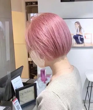 ショート くびれボブ特化✨/ レイヤーボブ/渋谷のヘアスタイル