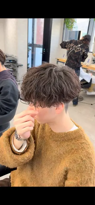 パーマ メンズ 🔥メンズカット＋ パーマの達人🔥のヘアスタイル