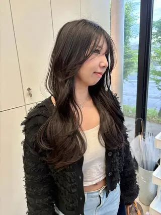 ロング カラー LOMARLIE / 𝐂𝐇𝐈𝐊𝐀のヘアスタイル