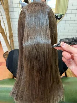 ロング カラー 石井 佑樹のヘアスタイル