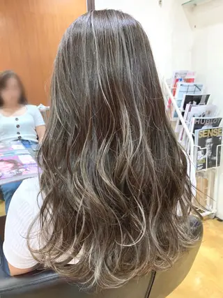 ロング カラー 韓国レイヤーカット★ 小林大樹のヘアスタイル