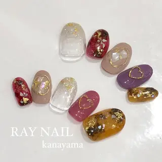 ネイル Arowa 伊田のネイルデザイン