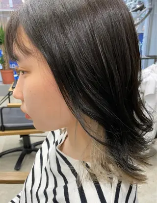 セミロング メンズ専門サロン wokeのヘアスタイル