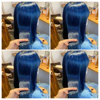 ロング カラー 髪質改善 艶髪矯正 エクステ かいり✂️のヘアスタイル