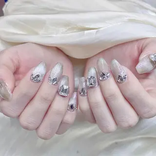 ネイル 🎀ゆうず 𝜗𝜚 ྀིのネイルデザイン