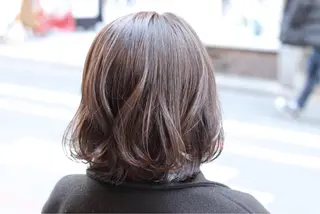 ミディアム カラー ヘアアレンジ 川内 政人のヘアスタイル
