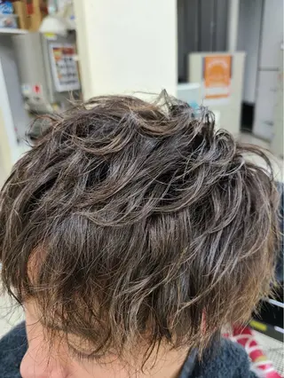 パーマ SHIRO馬渕 智奈美のヘアスタイル