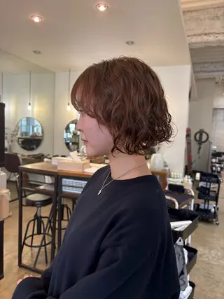 ショート パーマ miku 🫧のヘアスタイル