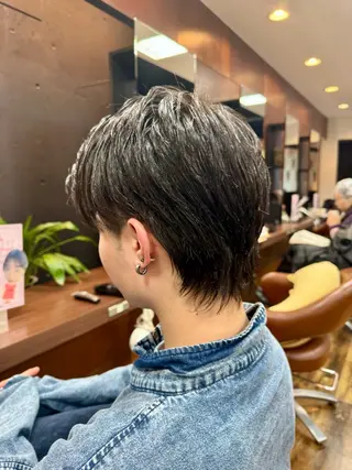 ショート カラー メンズ 渋谷 洸貴のヘアスタイル