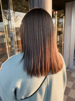 ミディアム mochizuki rikaのヘアスタイル