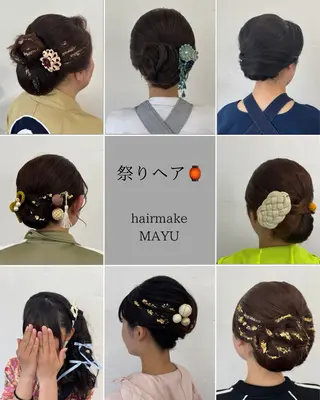 ヘアアレンジ 森田 真由のマツエク・マツパデザイン