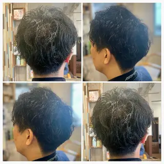 ショート パーマ メンズサロンテラス所属・テラス 佐藤のヘアスタイル