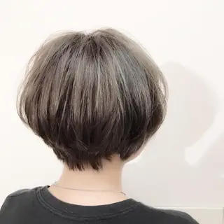 ショート カラー メンズカットパーマ ✂️ JOYAのヘアスタイル