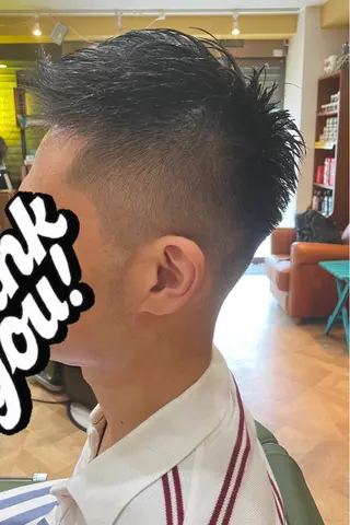 ショート BARBERSHOP HINAのヘアスタイル