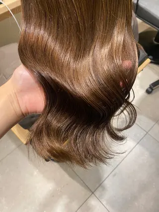 ロング カラー マンツーマン施術🌷 透明感/HIKARIのヘアスタイル