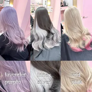 ショート カラー ❄️💛エクステ ブリーチ❄️yukiのヘアスタイル