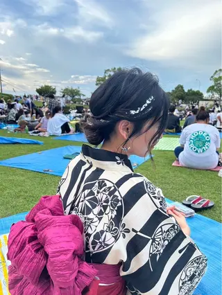 ヘアアレンジ . SHIZUKAのヘアスタイル